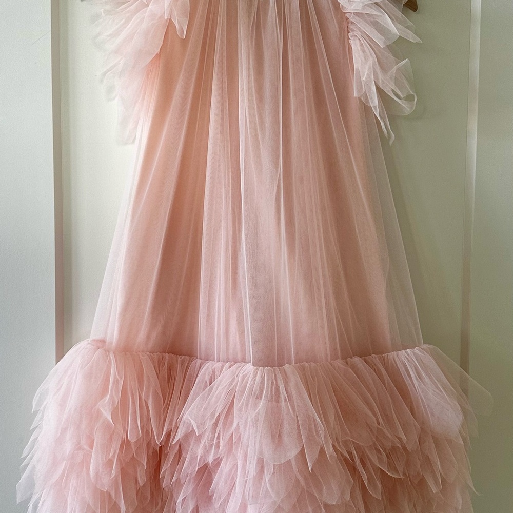TUTU DU MONDE Dahlia Tulle Dress in Heavenly Pink 10-11